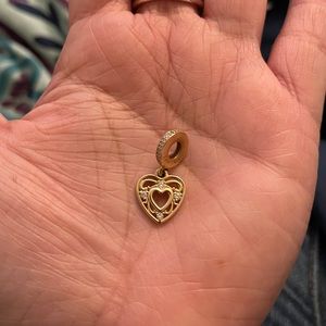 Pandora romantic heart dangle